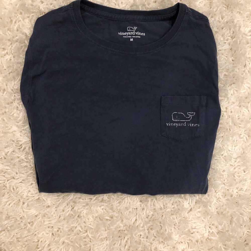 NAVY BLUE VINEYARD VINES LONG SLEEVE
